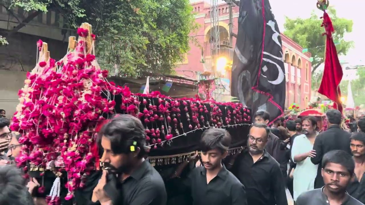 8 Rabi Awal 2024|Markazi Alwadi Procession/جلوس|Qadam Gah Mola imam Ali a.s Hyderabad Sindh Pakistan