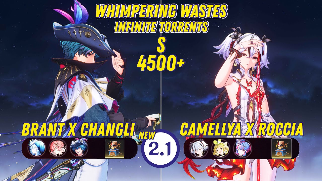 NEW Whimpering Wastes 2.1 | Brant - Camellya | Infinite Torrents - Wuthering Waves