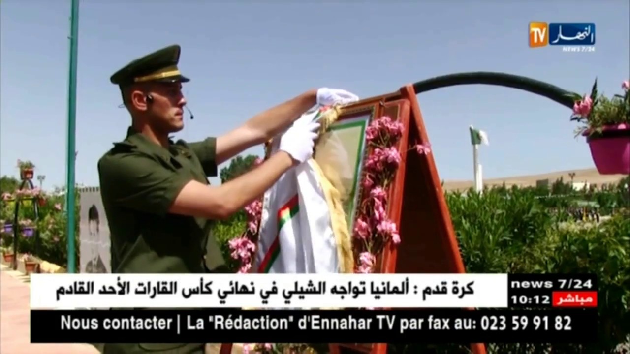 سطيف : قائد الدرك الوطني يشرف على تخرج دفعات في مدرسة ضباط الصف في عين الرمان