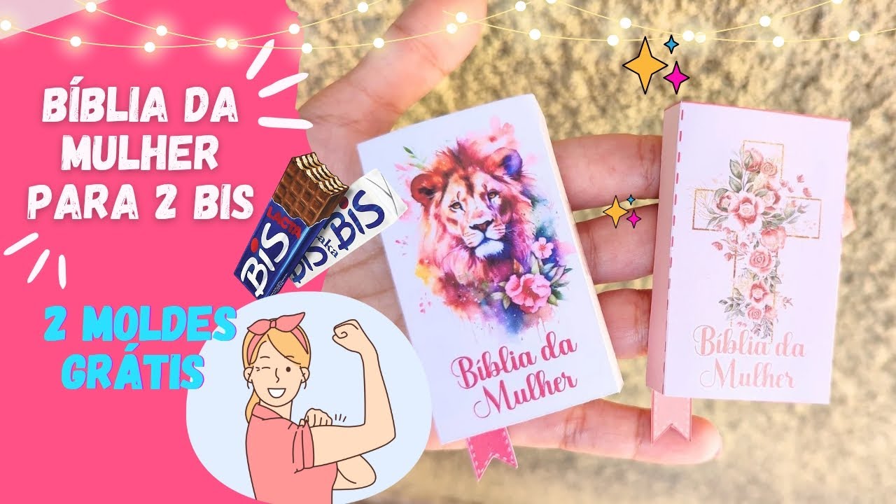 Bíblia dia da mulher para Bis - 2 molde grátis