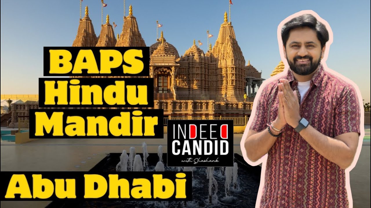 Dubai | Abu Dhabi | BAPS Hindu mandir | Marathi travel Vlog | Shashank Ketkar 