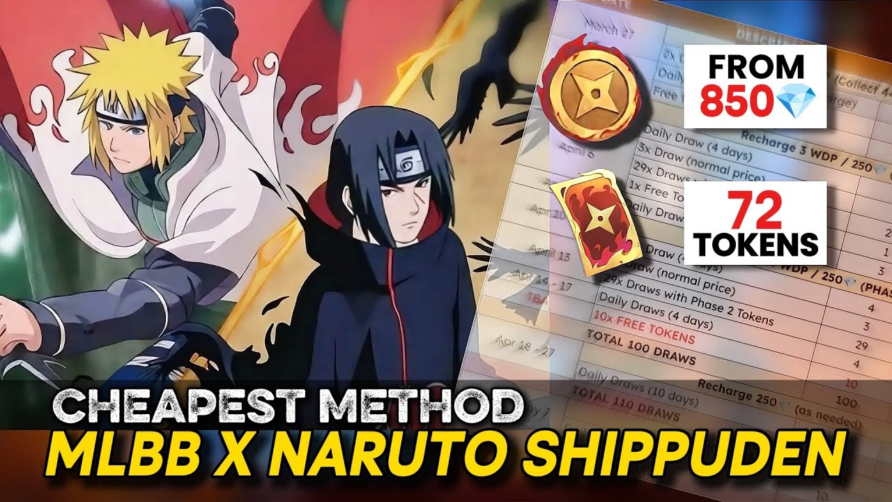 ‼️CHEAPEST WAY‼️GET 1 NARUTO SKIN WITH 850💎