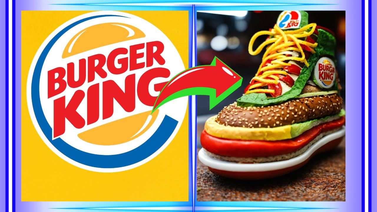 FAST FOOD as SHOES #funny #aiart #mcdonalds #burgerking #aigenerated #concept