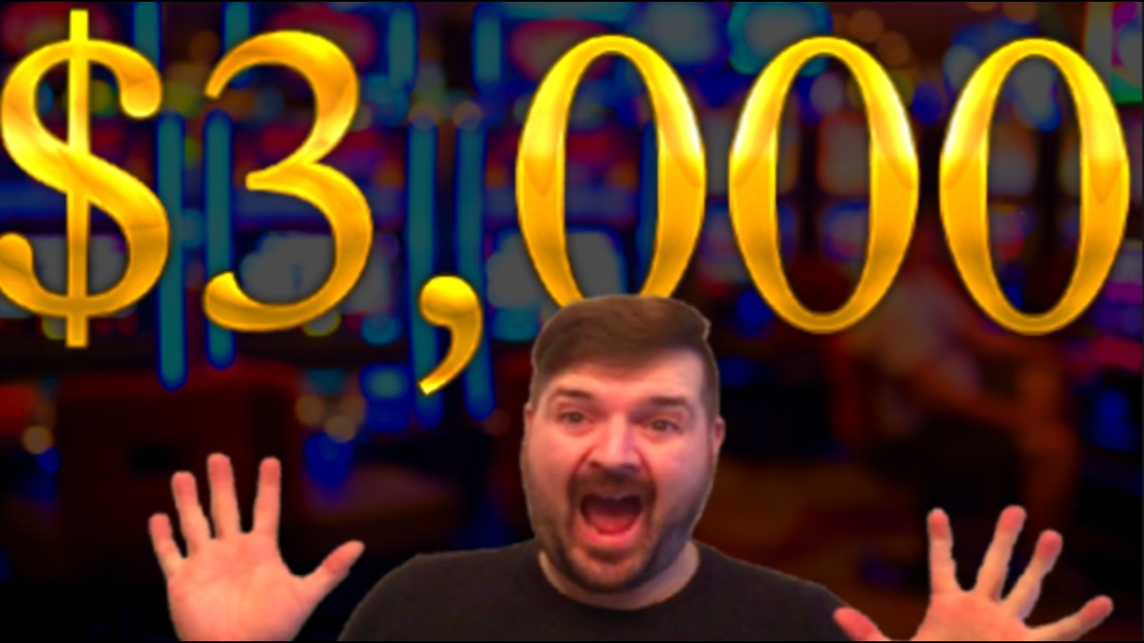 I Put Over $3,000.00 Into THIS Slot Machine! BEST RUN EVER!