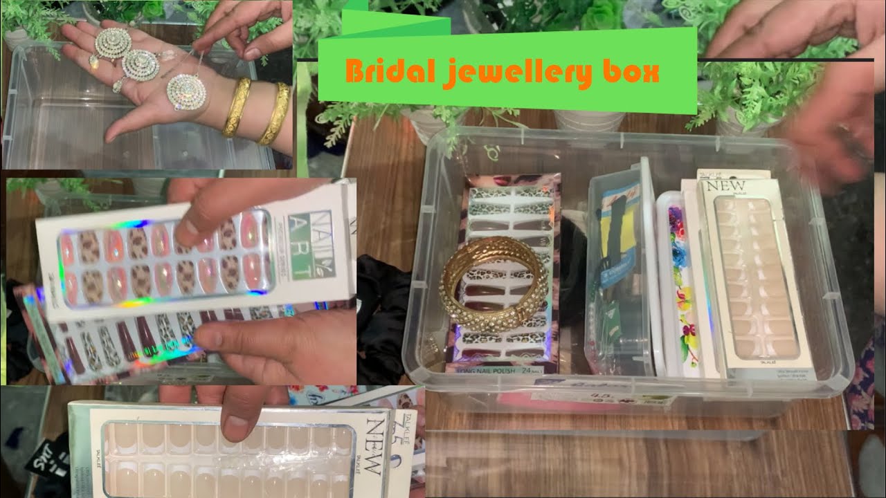 Bridal jewellery box packing ideas || wedding vlog series 2024 || @HappinessWithKiraNaji 