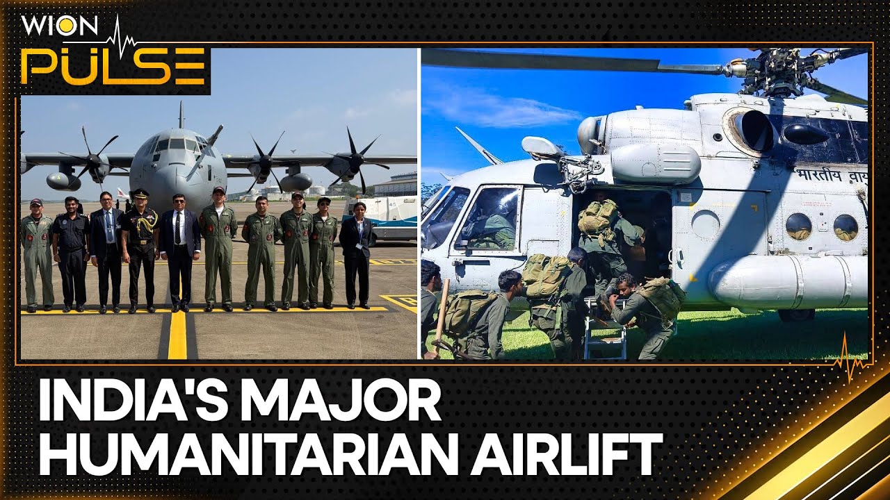 IAF Rescue Operation: Indians Airlifted from Landslide Zone in Dramatic Operation! | WION