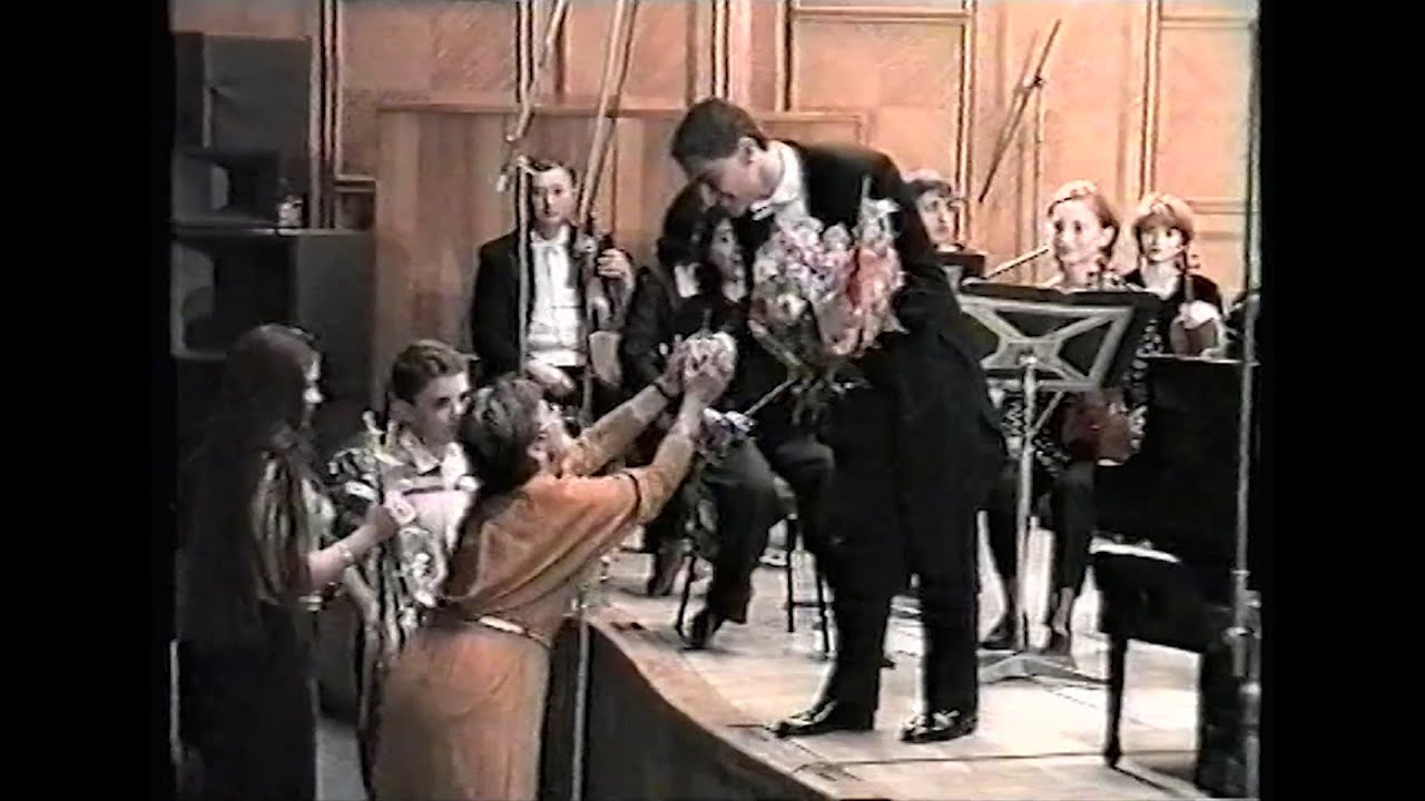 Shwan Sebastian (Age 18) plays Saint-Saëns: Concerto No. 5 & Beethoven: Choral Fantasy (1998)