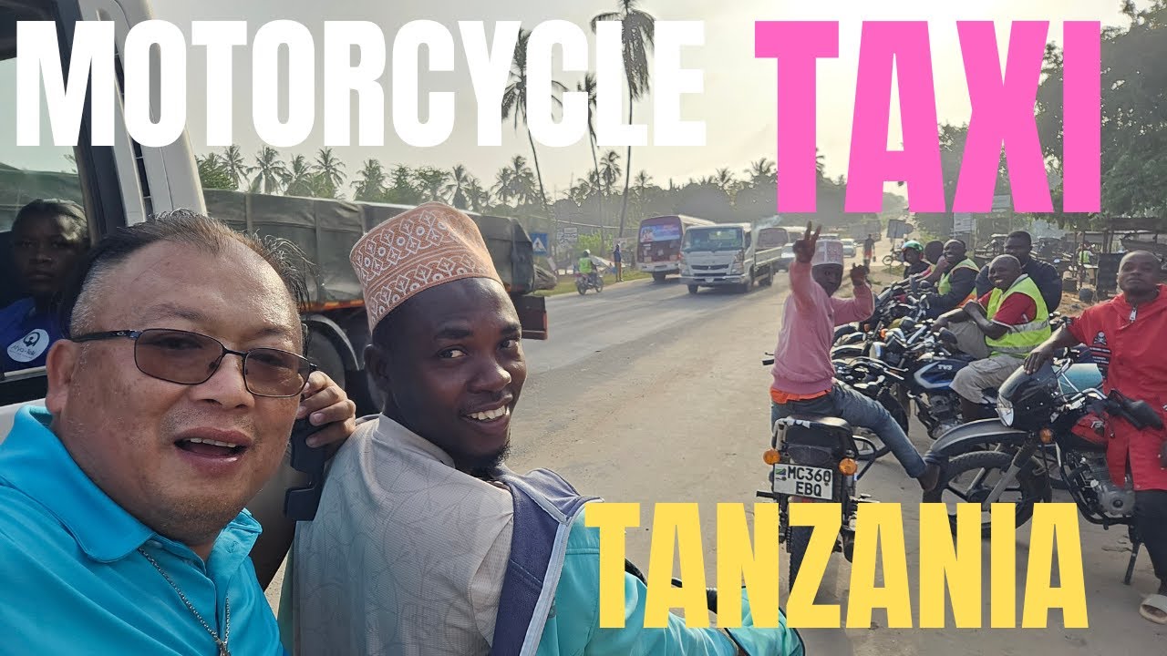 Riding a Motorcycle Through Dar es Salaam | Real Tanzania