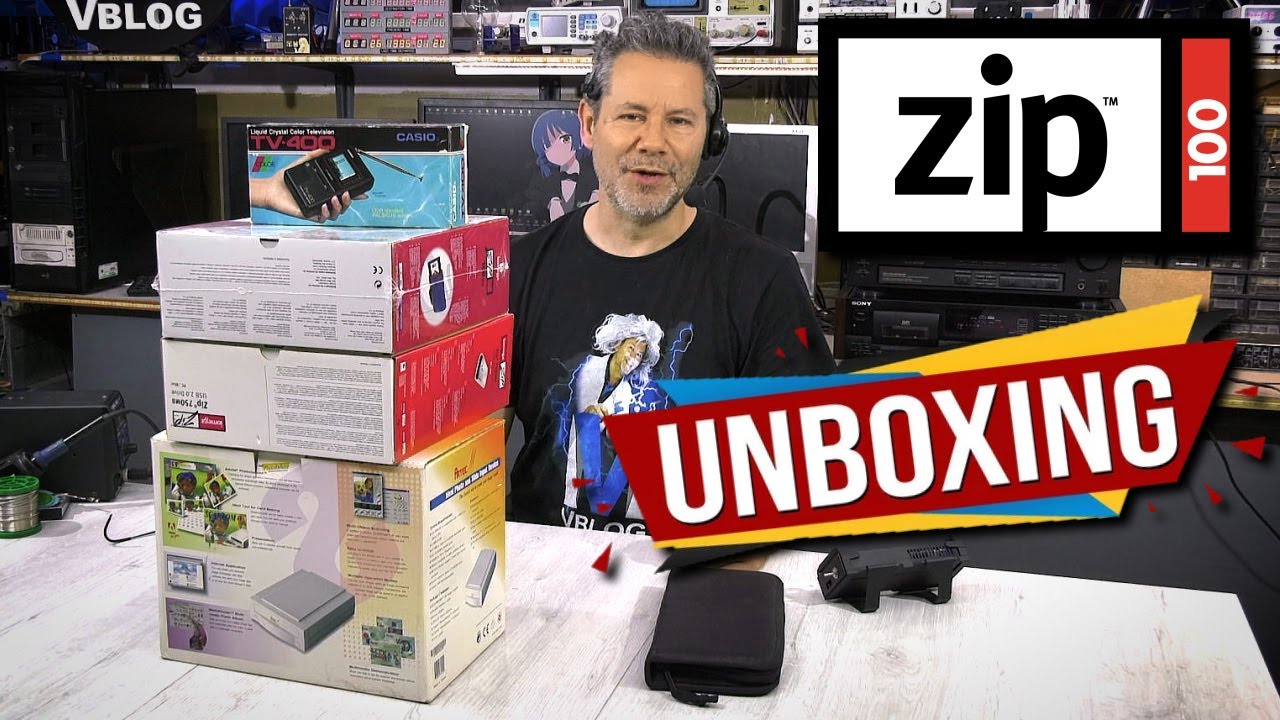 Iomega Zip New Old Stock Unboxing