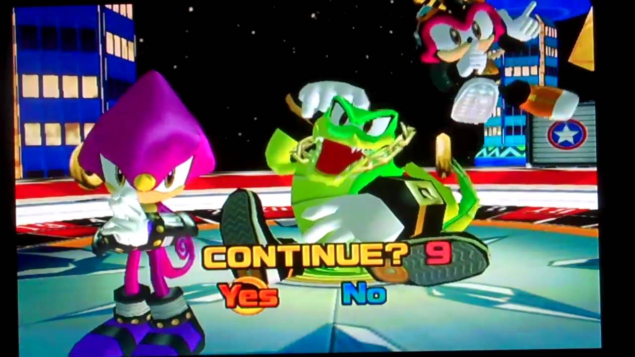 Sonic Heroes - Multiplayer Gameplay