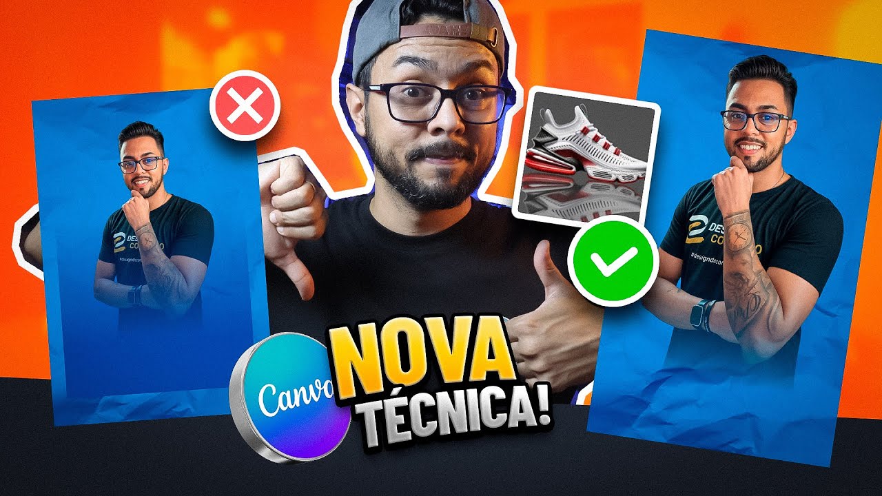 🔥 Efeito Imagem Sumindo no Canva - NOVA TÉCNICA