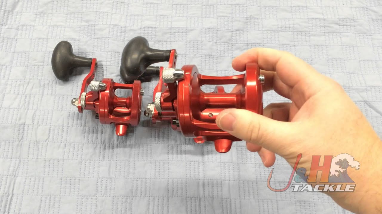 Red Avet Left Handed Reels SXJ SX MXL | J&H Tackle