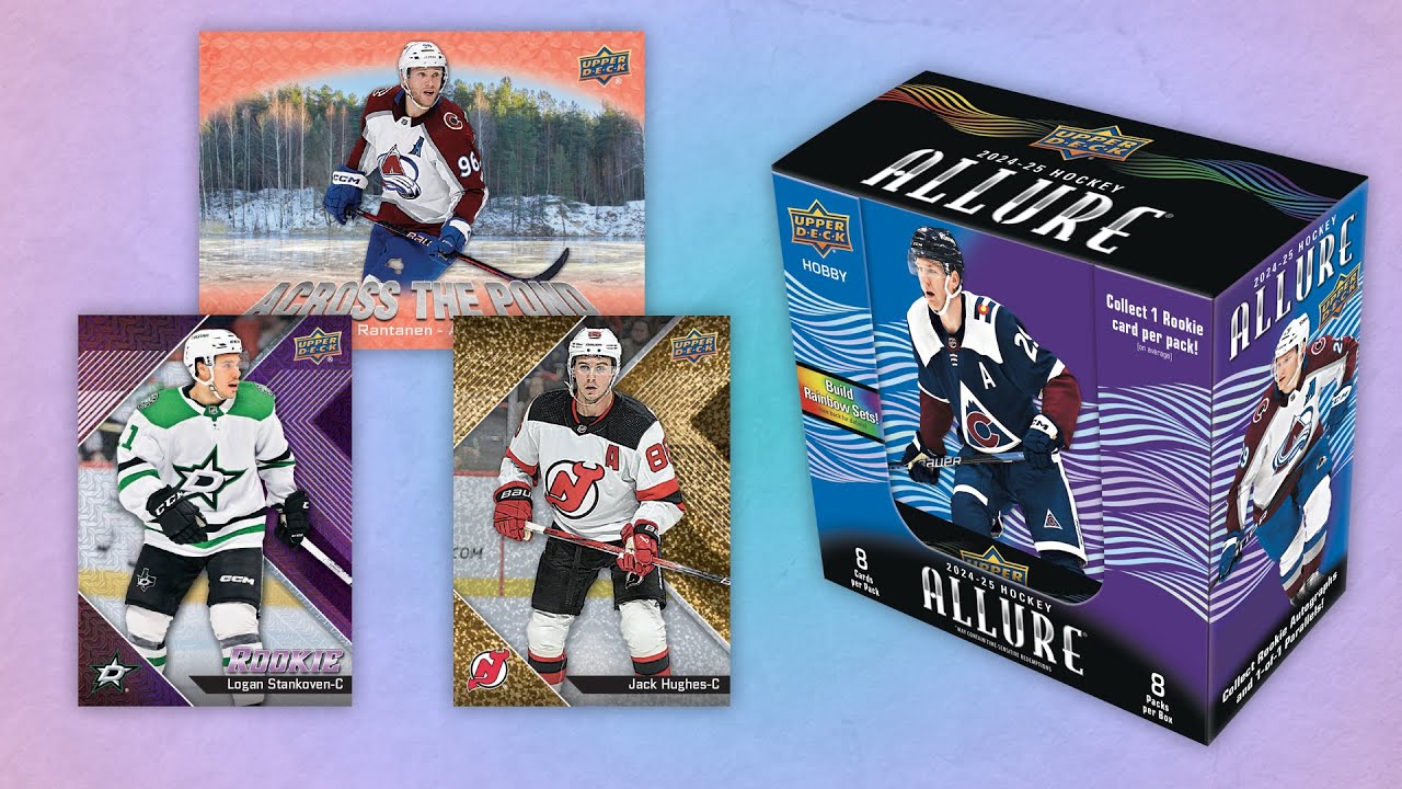 FIRST LOOK: 2024-25 Upper Deck Allure Hockey Hobby Box Break