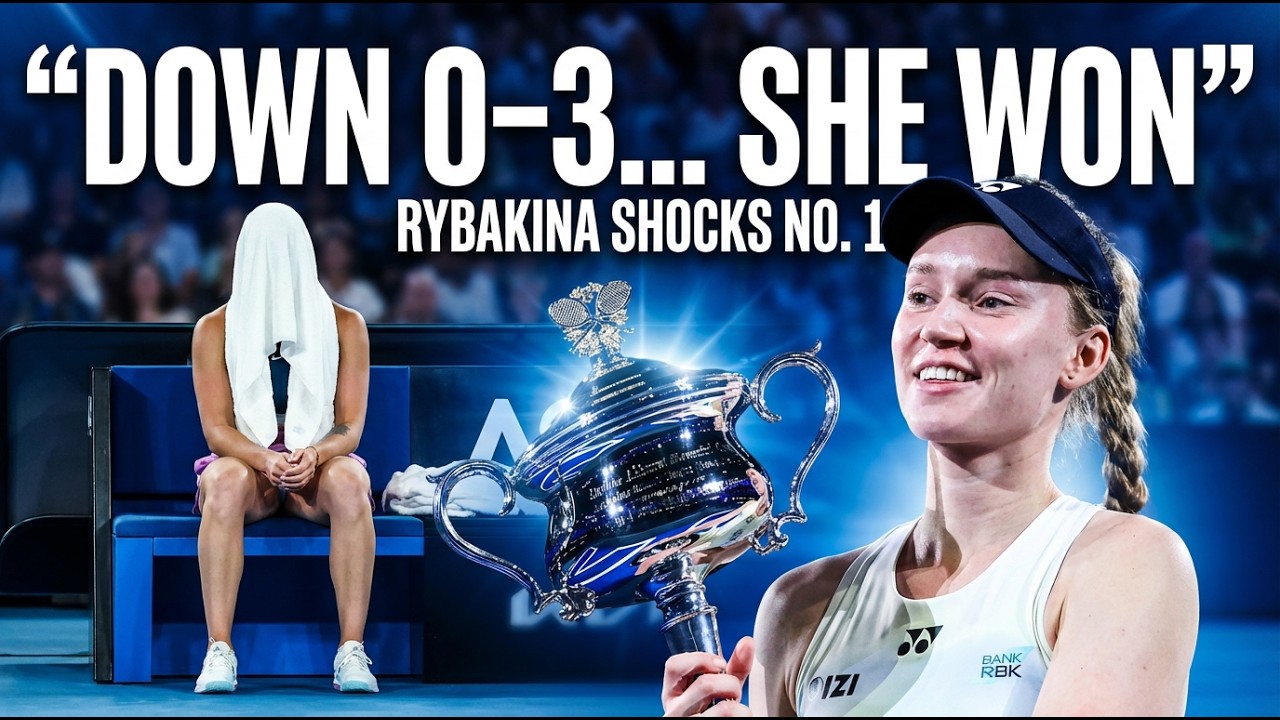 Elena Rybakina Shocks Sabalenka in Epic Australian Open Final 🔴 LIVE BREAKING NEWS