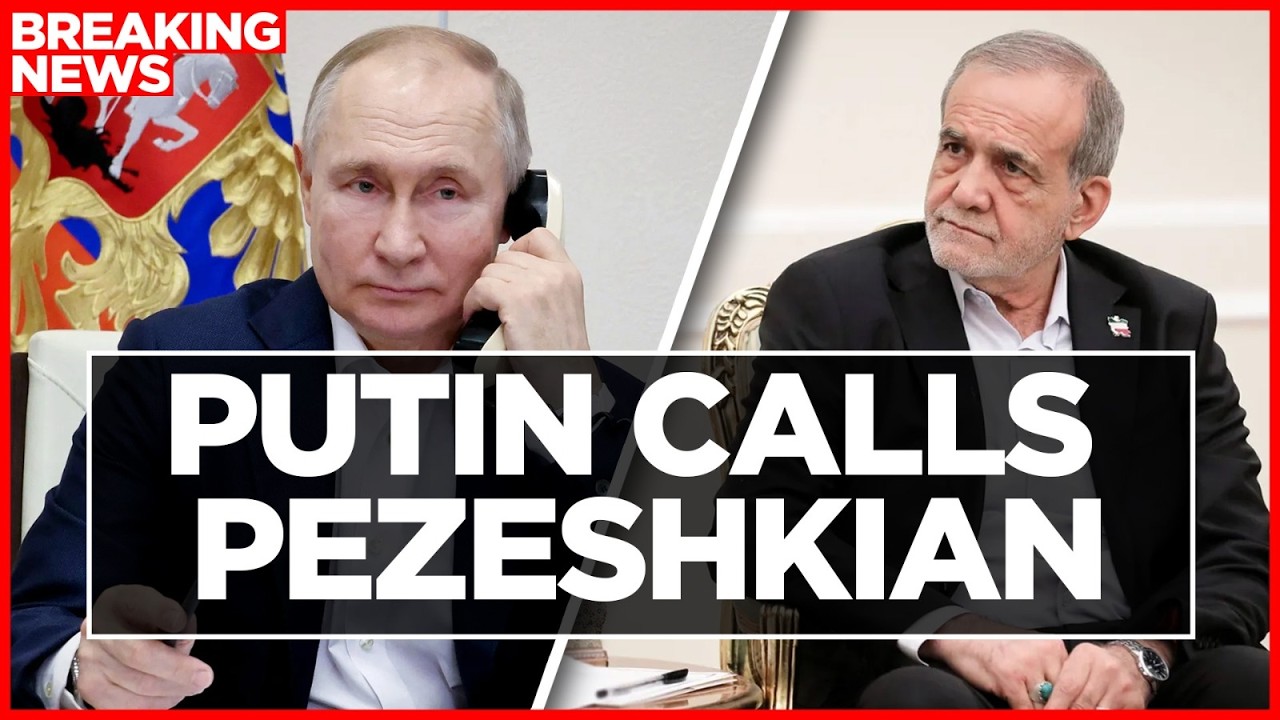 PUTIN BACKS IRAN: Slams ‘Vile’ US-Israel Aggression In Call With Pezeshkian | World News