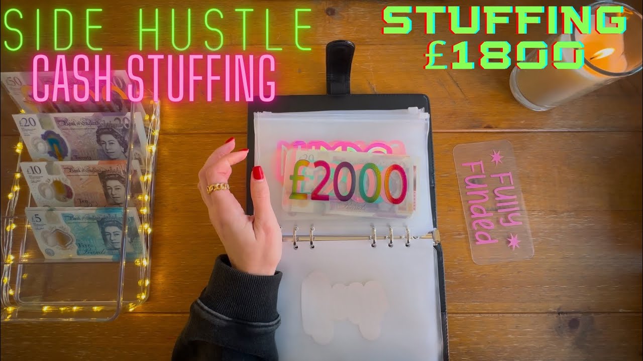 SIDE HUSTLE CASH STUFFING | STUFFING &pound;1800 | ETSY PAY | UK CASH STUFFING