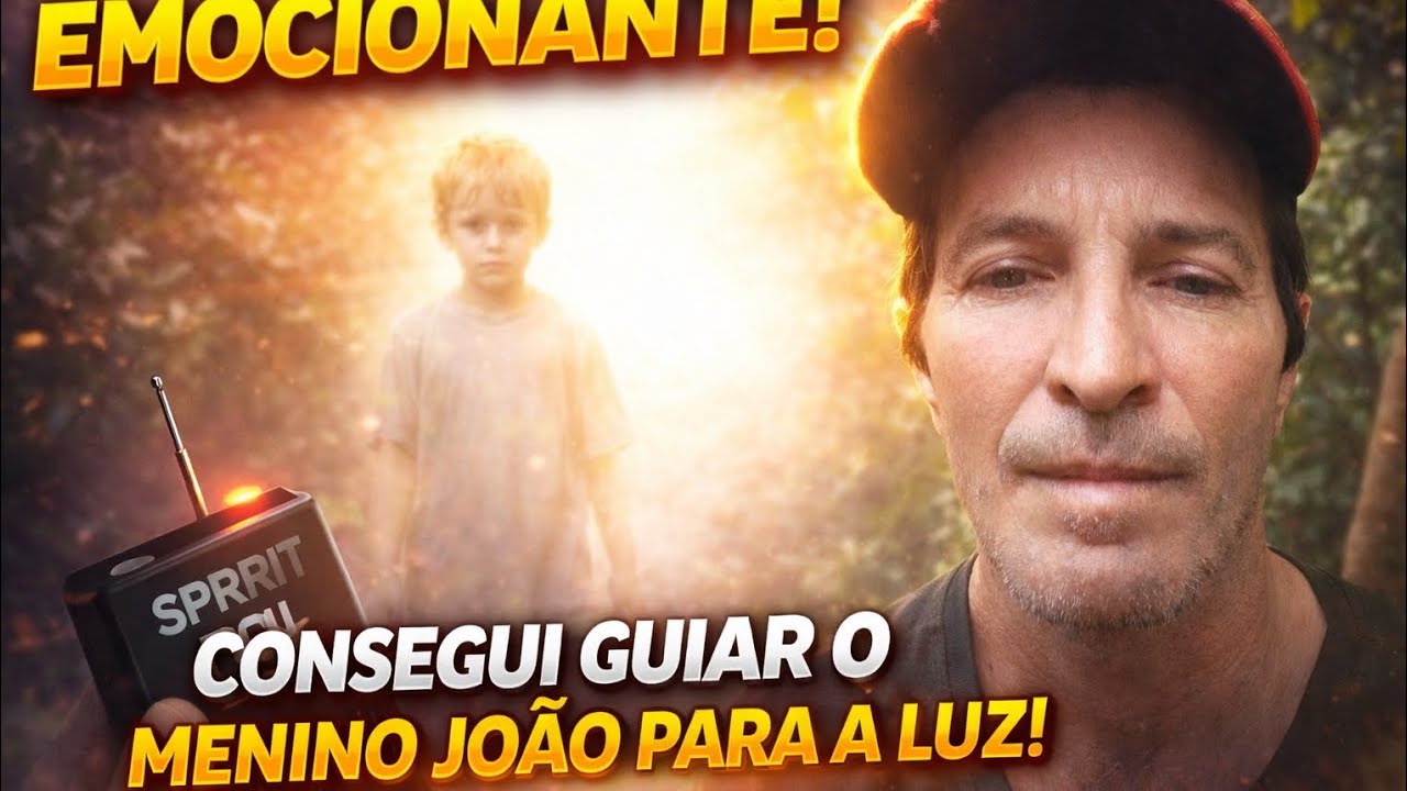 EMOCIONANTE Spirit box consegui levar João pra luz o espírito descansou