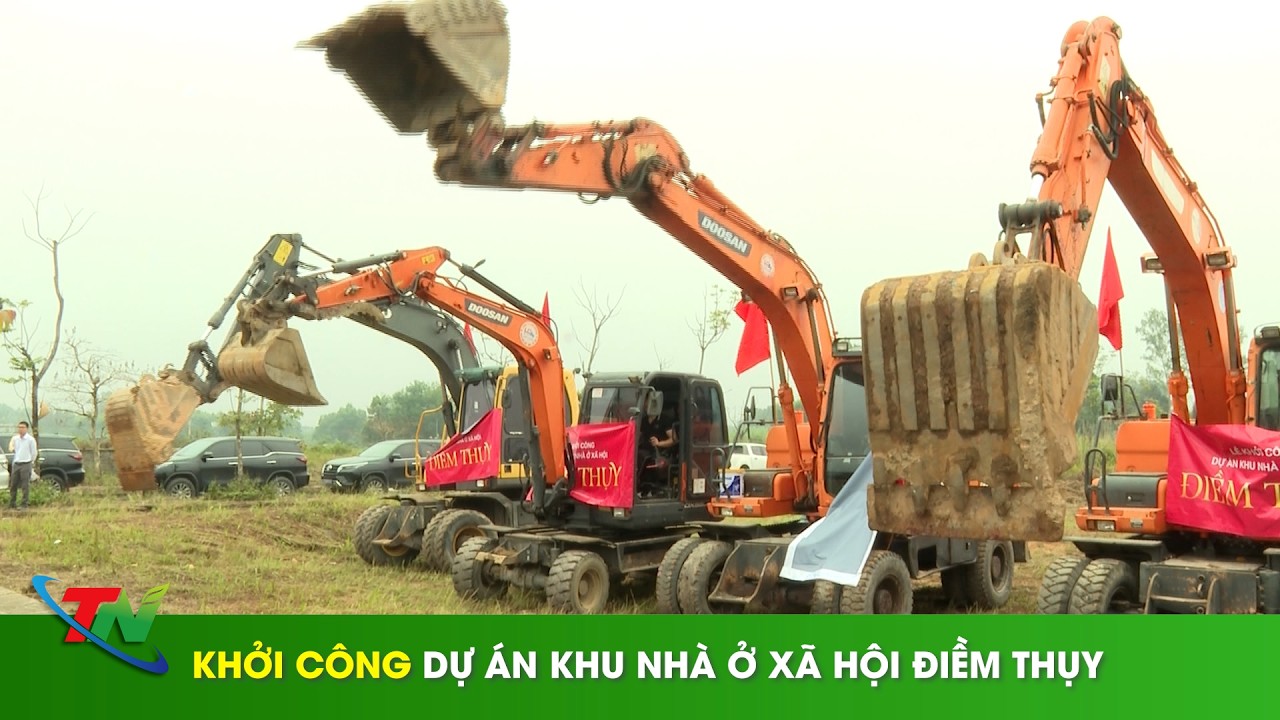 Khởi công dự án khu nhà ở xã hội Điềm Thụy