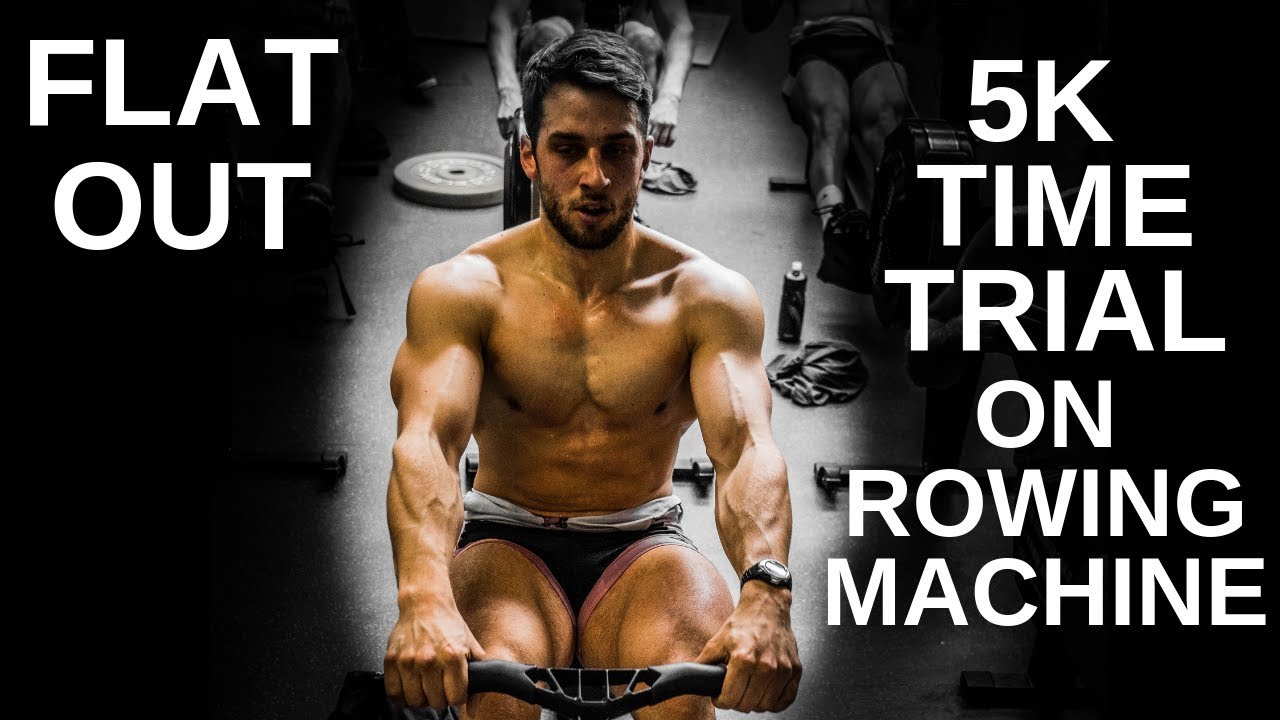 5K ON THE ROWING MACHINE