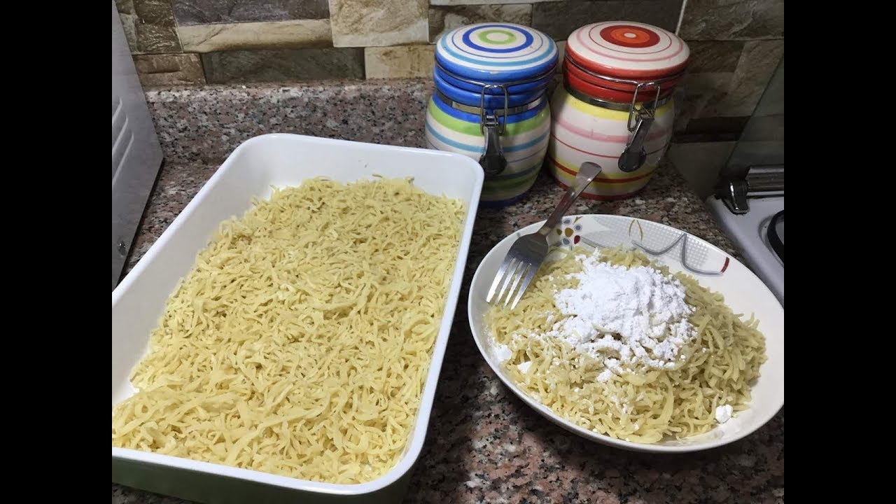 المخروطه او الادوسيه في البيت بكل تفاصيلها هترجعك لايام زمان حلو حلو حلو🥰😍