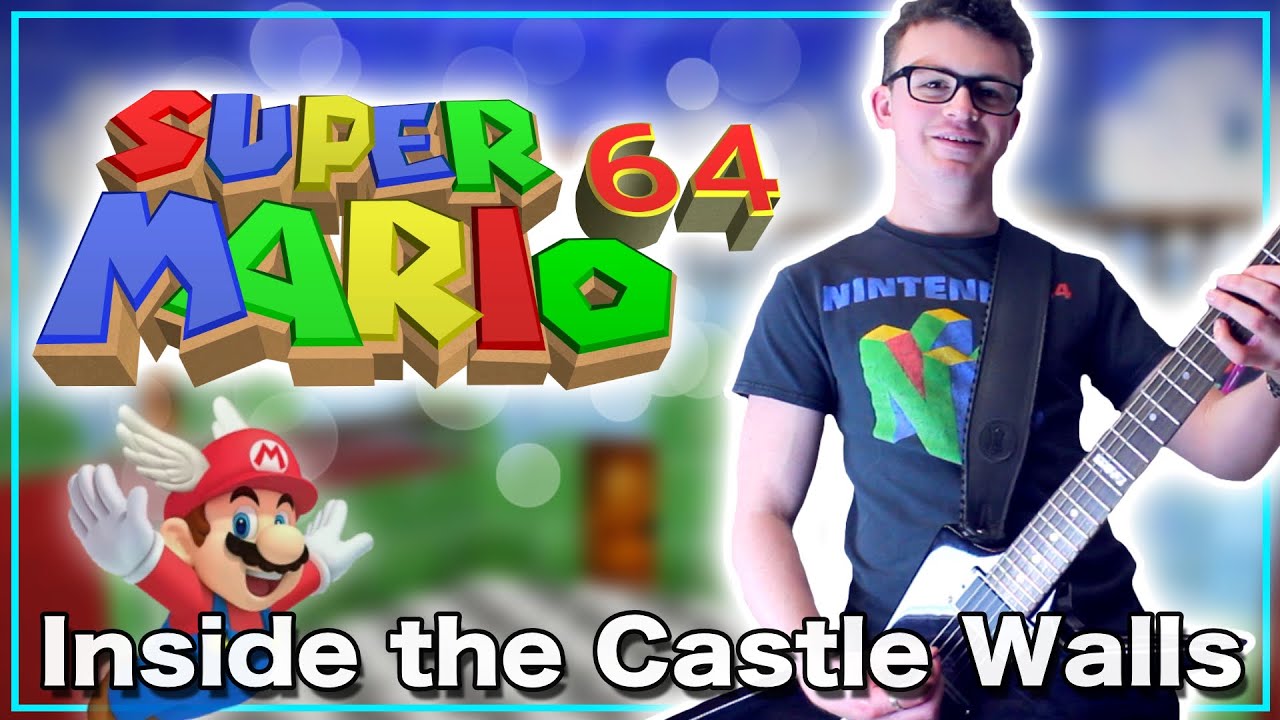 Inside the Castle Walls - Super Mario 64 (Rock Cover) | Gabocarina96