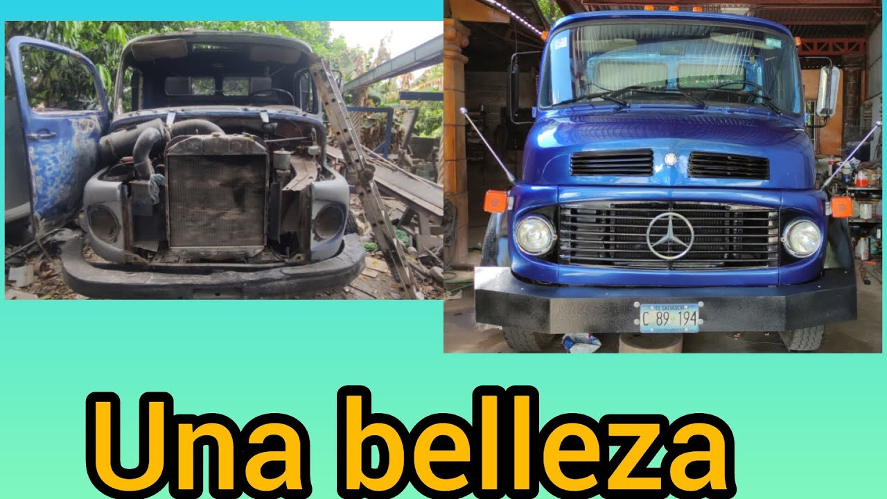 Restauración de Camión #mercedesbenz   año 1981.