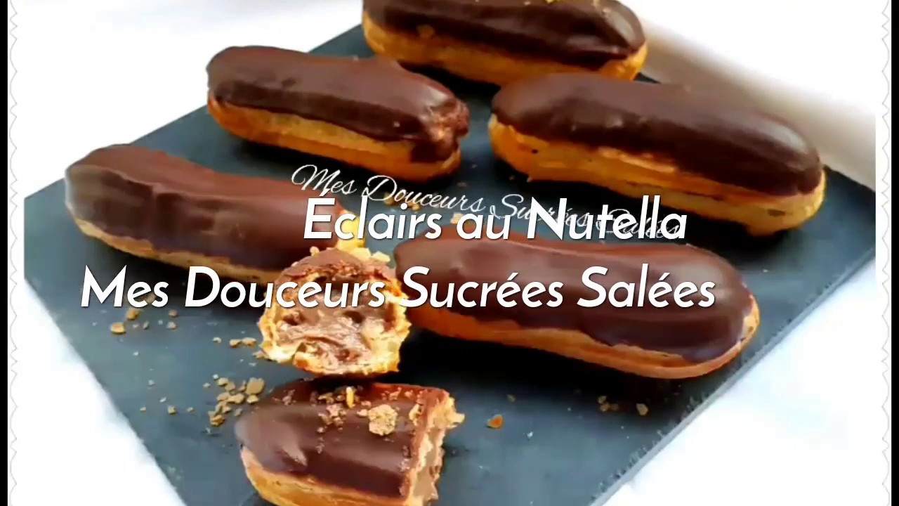 Éclairs au Nutella