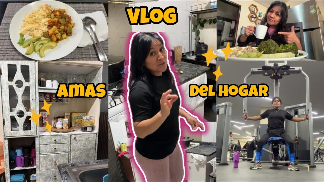 🍳DESAYUNO casero + ORGANIZACIÓN + gym | VLOG DE MAMÁ REAL