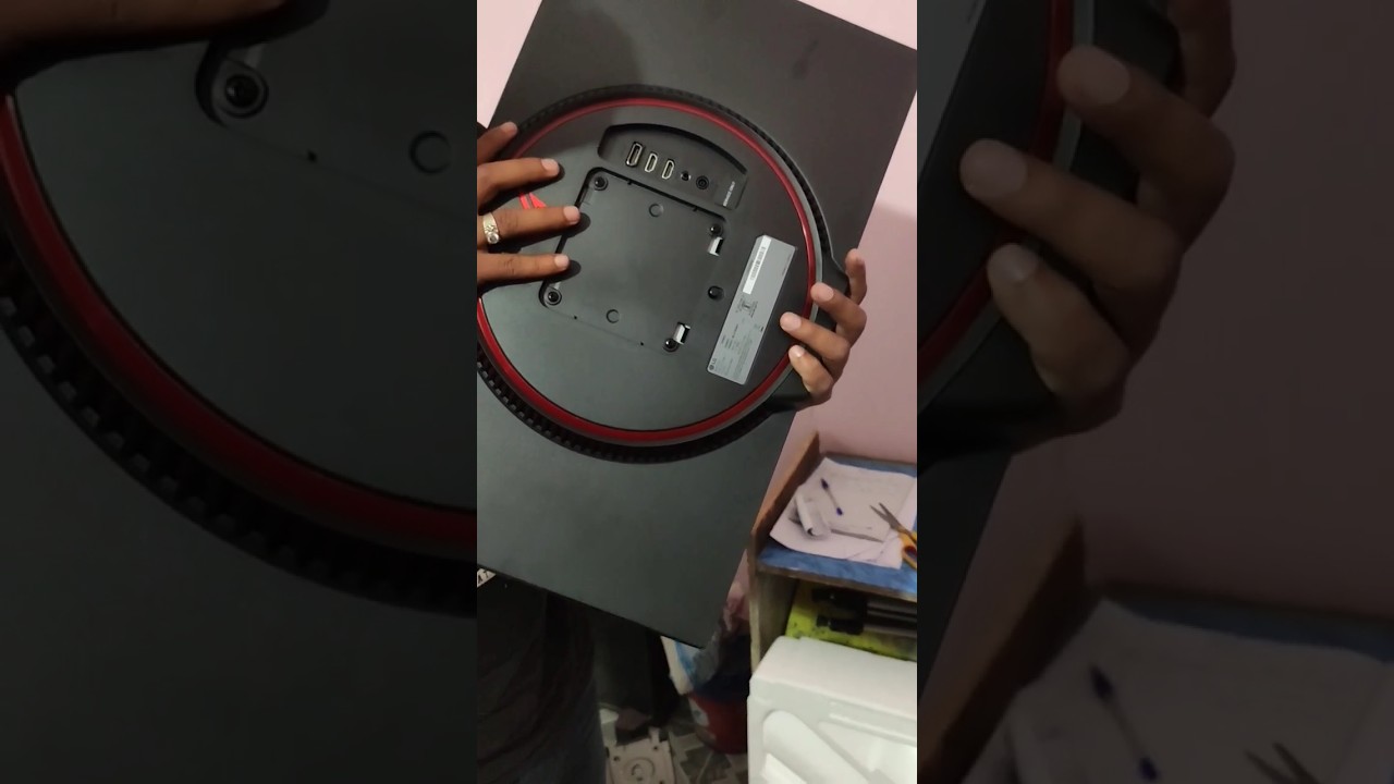 Lg Ultragear 24' Monitor for Trading 👽😎 #shorts #trading #unboxing