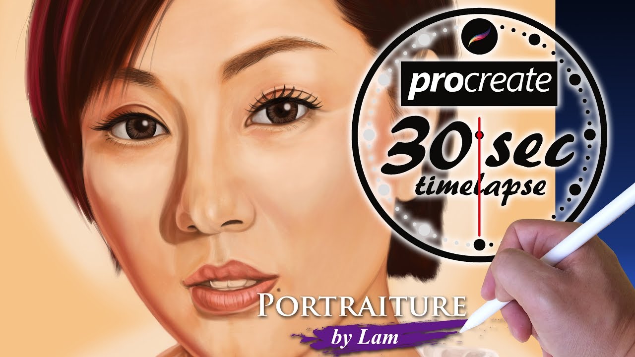 Procreate painting by Lam: Annie Lau
