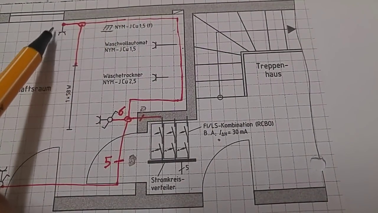 طريقة تمديد الكبال واختيار الكبل المناسب ..قراءة المخطط بشكل صحيح..