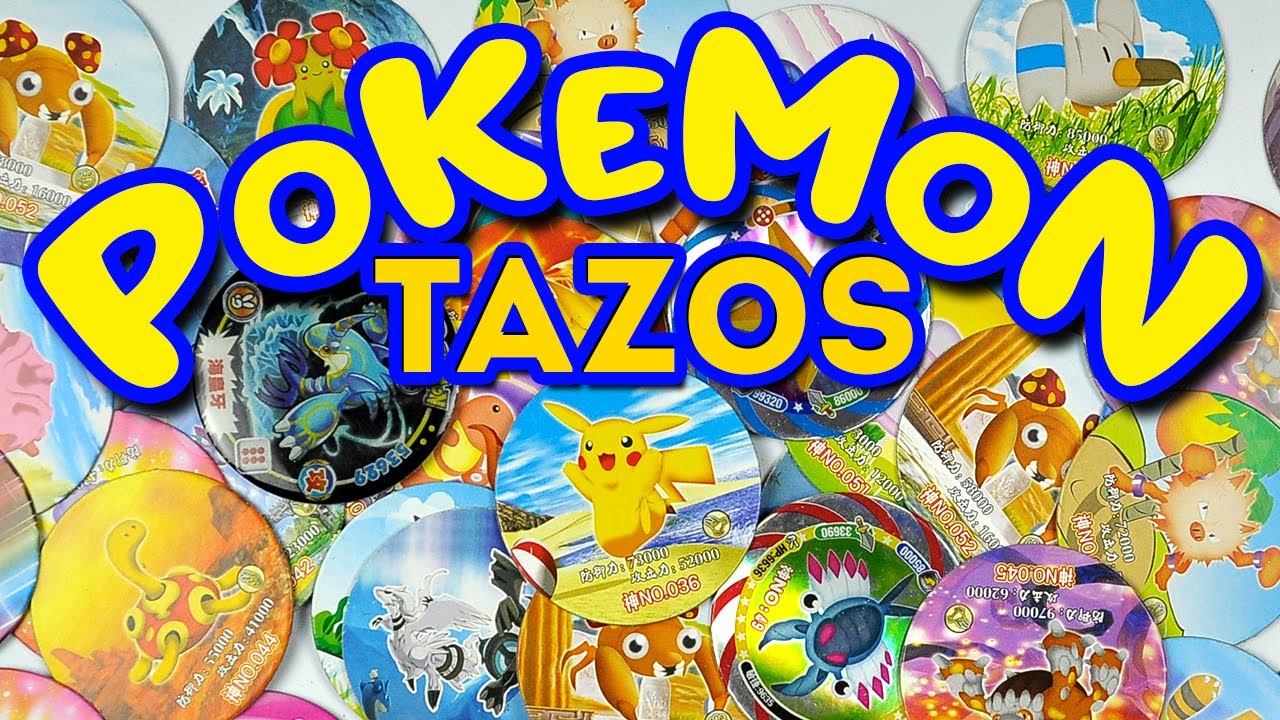 Unboxing Pokemon Tazo Pogs from Aliexpress