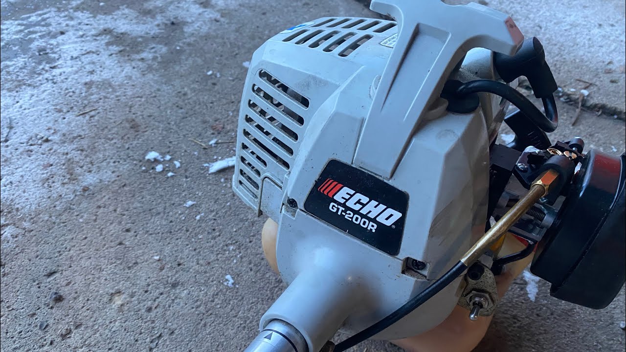 ECHO GT-200R Brought back to life! No longer a $15 fail video.