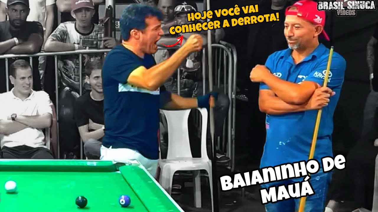 COBRINHA DEU O SANGUE CONTRA O BRUXO BAIANINHO DE MAUÁ EM JOGO DE MUITA PRESSÃO. GANHOU?!