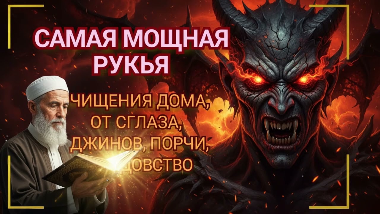 РУКЬЯ ДЛЯ ДОМА И СЕМЬИ 🏠 МОЩНАЯ ЗАЩИТА ОТ ДЖИННОВ И СГЛАЗА