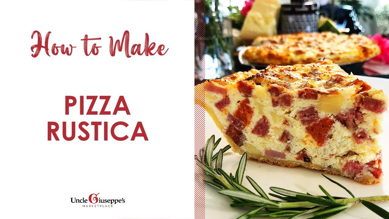 How to Make the BEST Pizza Rustica | Uncle Giuseppe's Recipes ( Episode 35 )