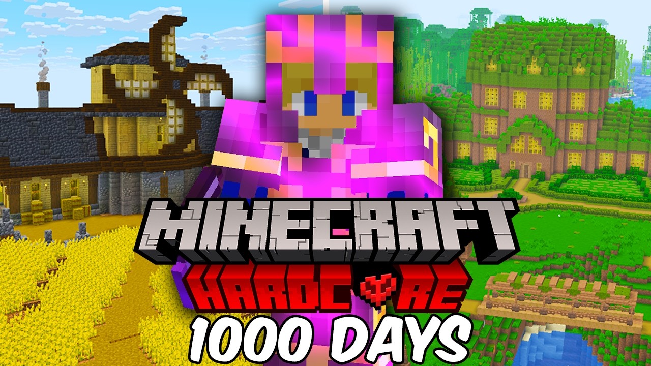 I Survived 1000 Days In Minecraft Hardcore - [FULL MOVIE]