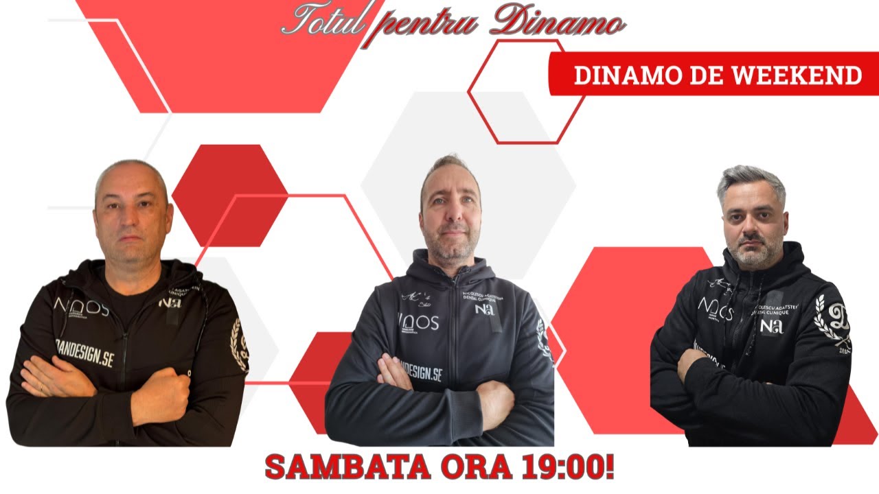 Totul pentru Dinamo de weekend, astăzi  ora 19:00!