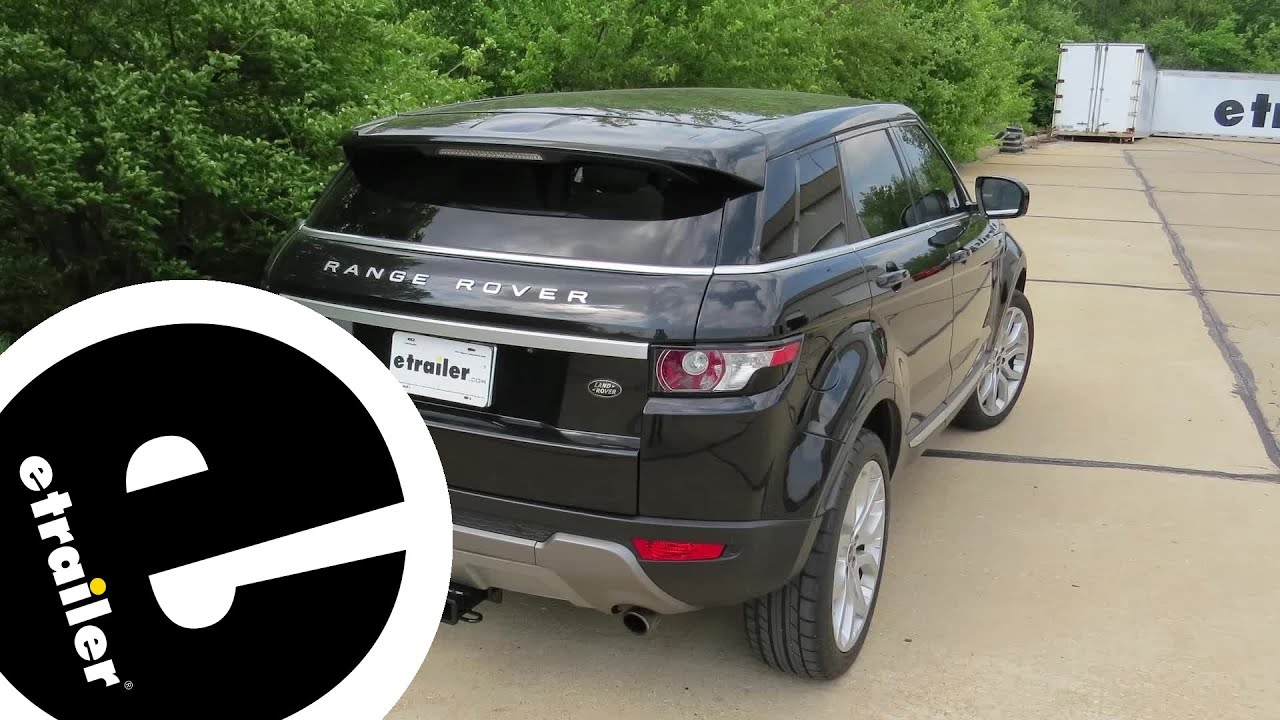 etrailer | Installation: Curt Trailer Hitch Receiver on a 2013 Land Rover Evoque