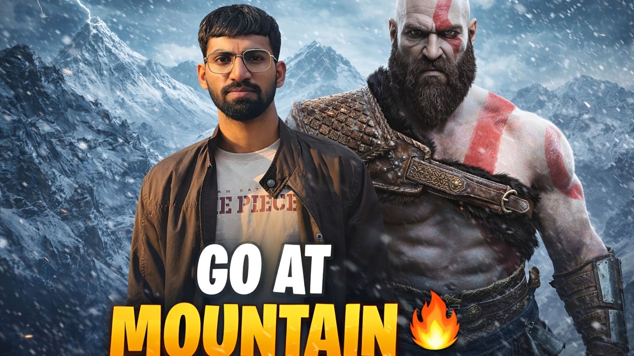 Go To Mountain Unstoppable Kratos! | God of War Walkthrough #GodOfWar #Kratos #IndianGamer