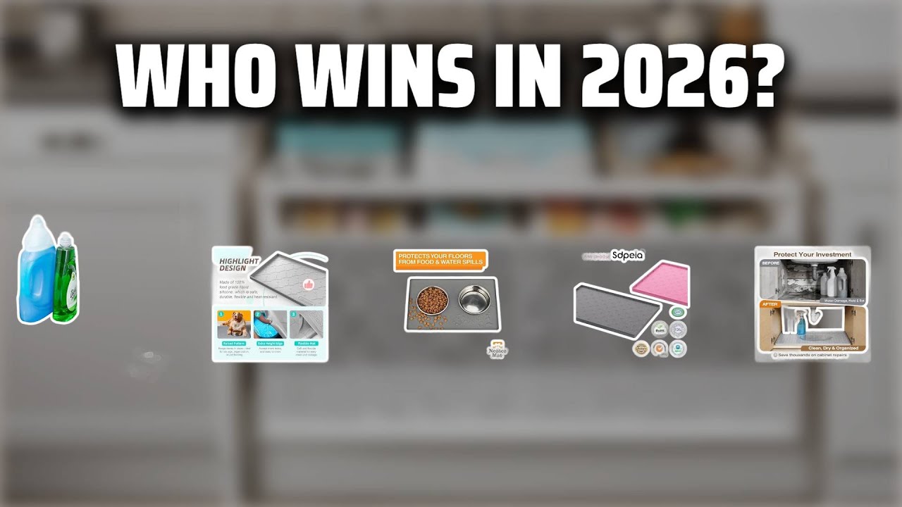 The Top 5 Best Under Sink Mats in 2026 - Must Watch Before Buying!