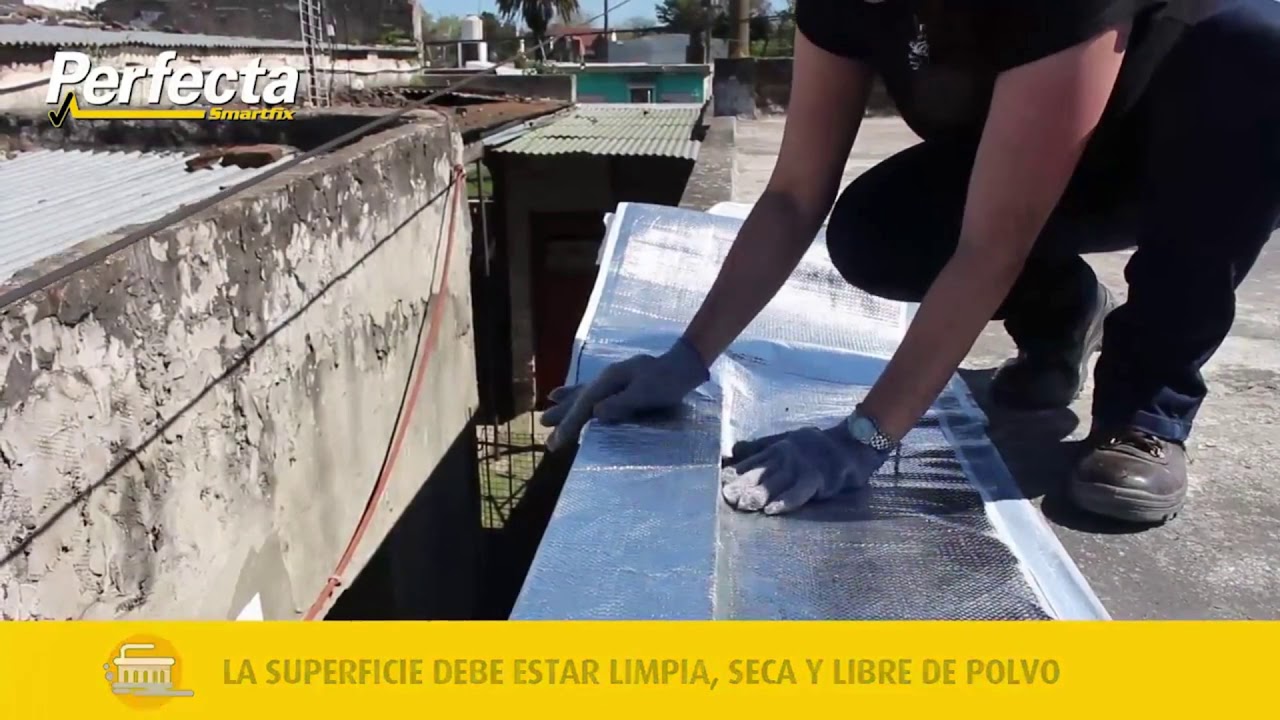 Instructivo de colocación Membrana sin soplete PERFECTA de AislaCom