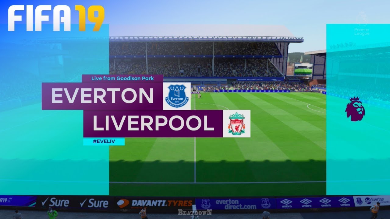 FIFA 19 - Everton vs. Liverpool @ Goodison Park