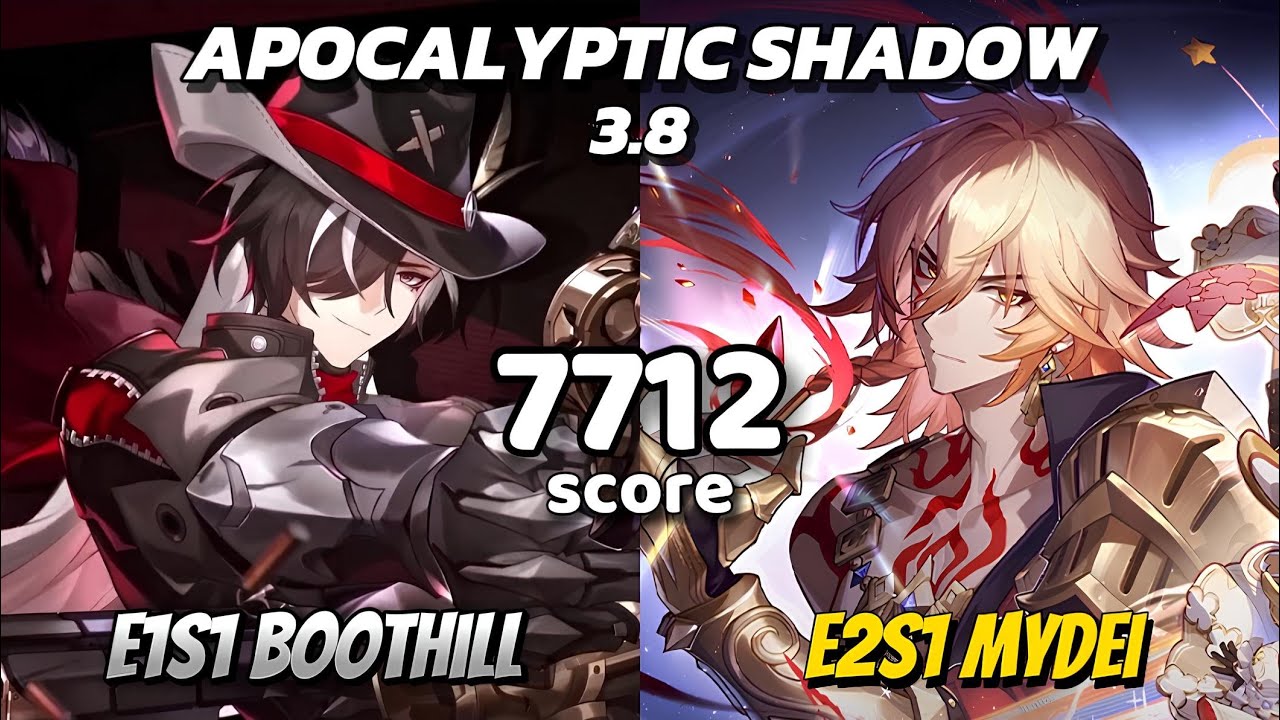 E1S1 Boothill & E2S1 Mydei - Apocalyptic Shadow 3.8 - Honkai: Star Rail