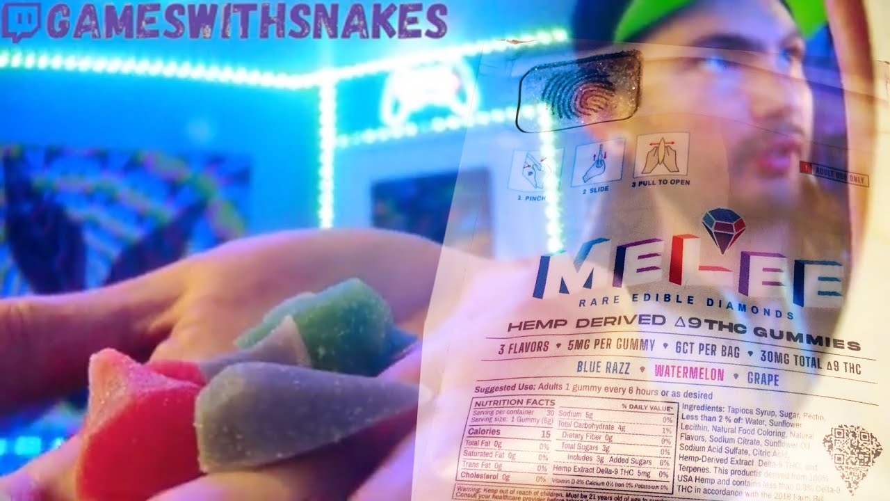 Melee Rare Edible Diamonds Review (FULLY LEGAL THC-9 EDIBLES)