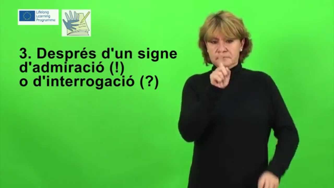 DEAFLI LSC-&Uacute;S DE MAJ&Uacute;SCULES I MIN&Uacute;SCULES