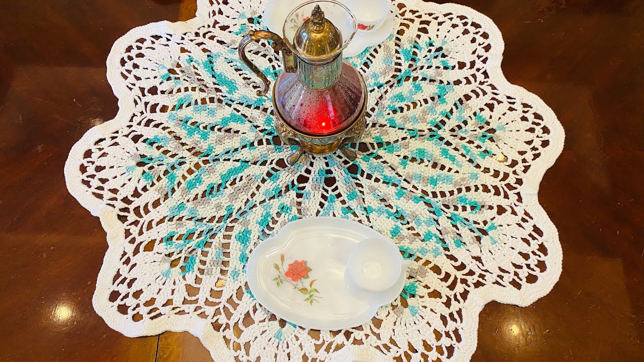 教程美丽的台垫Tutorial Beautiful Desk Mat