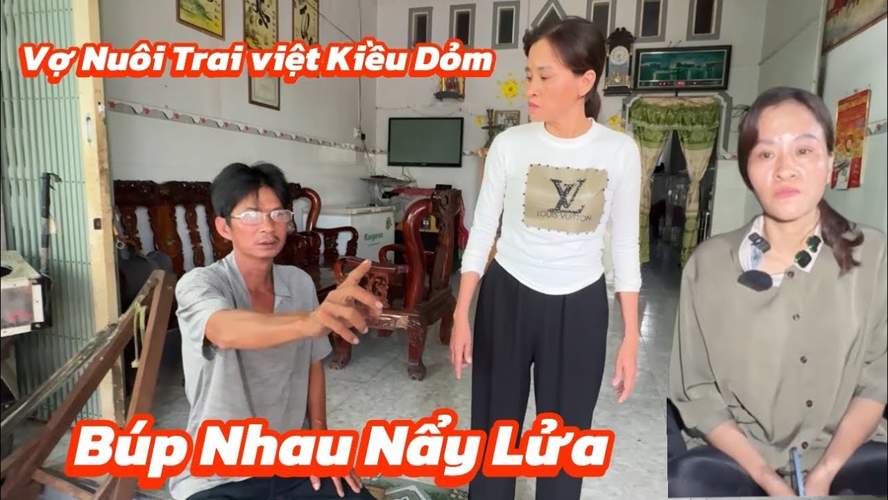 Vợ bụp chồng nẩy lửa vì mê việt kiều dỏm.Mất Nhiều tài sản CA vào cuộc 