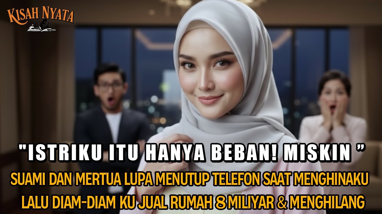 TAK SENGAJA KUDENGAR SUAMI MENGHINAKU HANYA BEBAN - KUBALAS JUAL RUMAH DAN PERGI, BESOKNYA DIA..