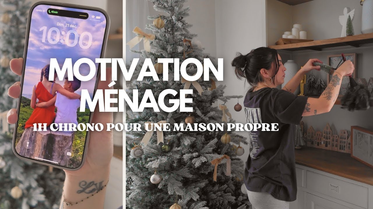 MÉNAGE EXPRESS 1H POUR UNE MAISON PROPRE